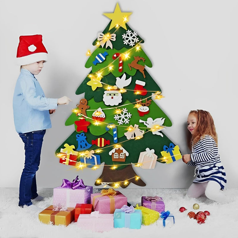 Arbre de Noël bricolage pour les enfants